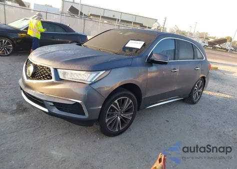 2019 Acura Mdx Tech Pkg z USA, uszkodzony, nr VIN 5J8YD3H52KL011108